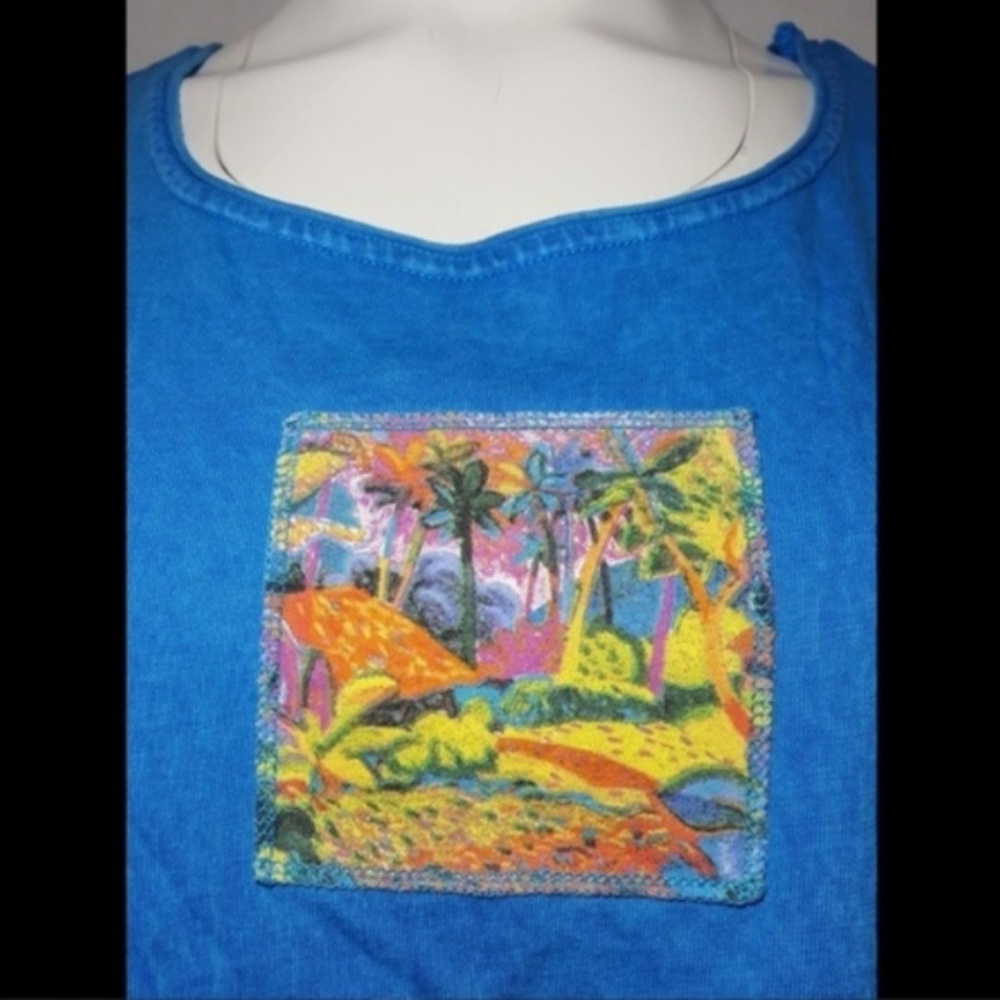 Michael Leu Collection Wearable Art Tank Top